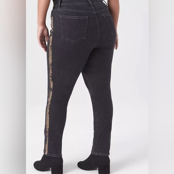 Lane Bryant Body Signature Icon jeans in a straight leg Size 22 - Picture 16 of 17